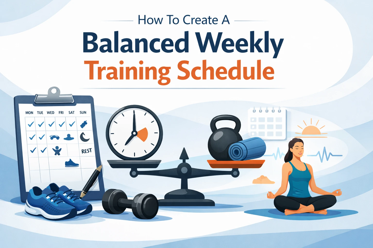 How to Create a Balanced Weekly Training Schedule
