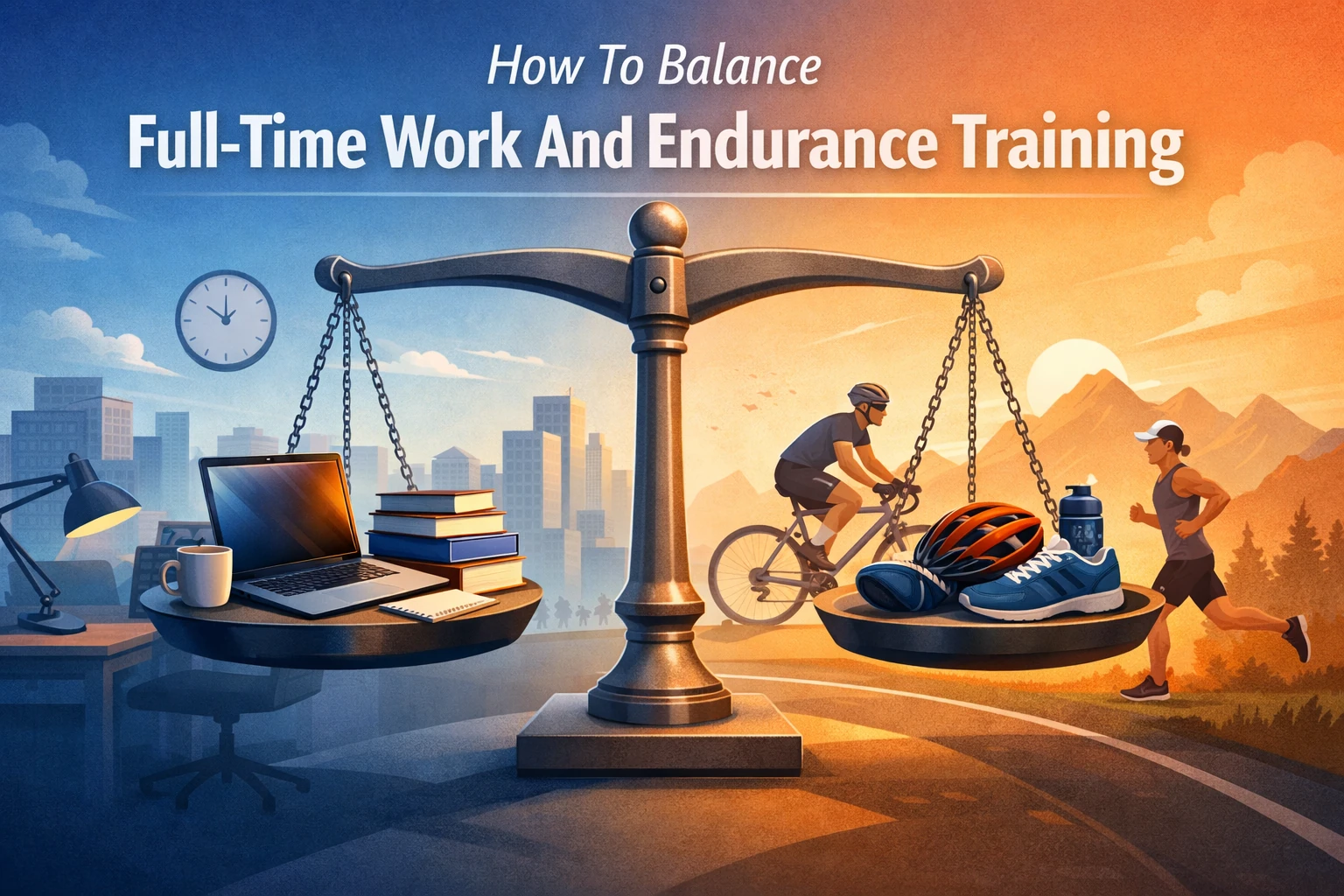 How to Balance Full-time Work and Endurance Training